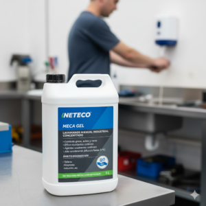 NETECO - MECA 1:2 GEL DESENGRASANTE DILUIBLE PARA EL LAVADO DE MANOS